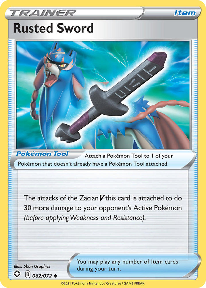 Rusted Sword (062/072) [Sword & Shield: Shining Fates] - PokeCharles PokeStore