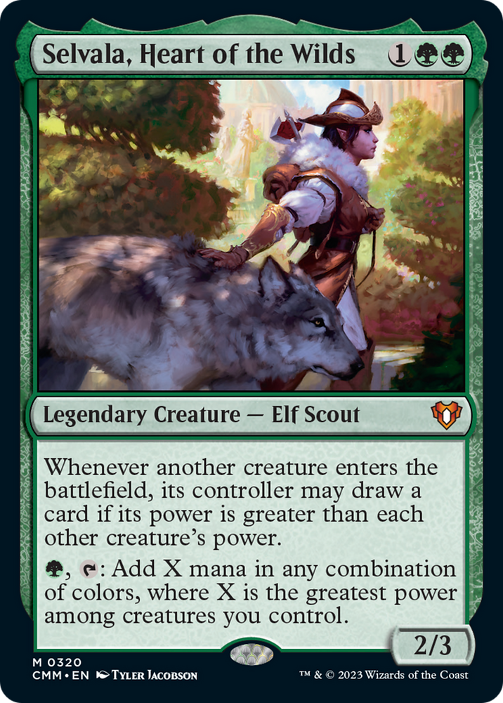 Selvala, Heart of the Wilds [Commander Masters] - PokeCharles PokeStore