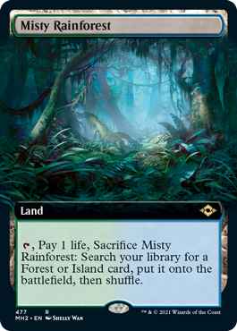 Misty Rainforest (Extended Art) [Modern Horizons 2] - PokeCharles PokeStore