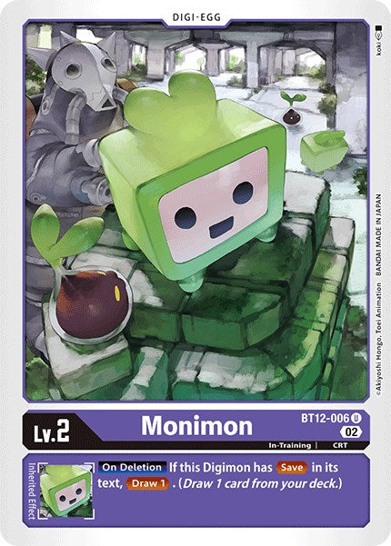 Monimon [BT12-006] [Across Time] - PokeCharles PokeStore