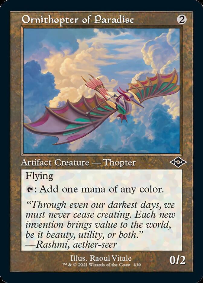 Ornithopter of Paradise (Retro) [Modern Horizons 2] - PokeCharles PokeStore