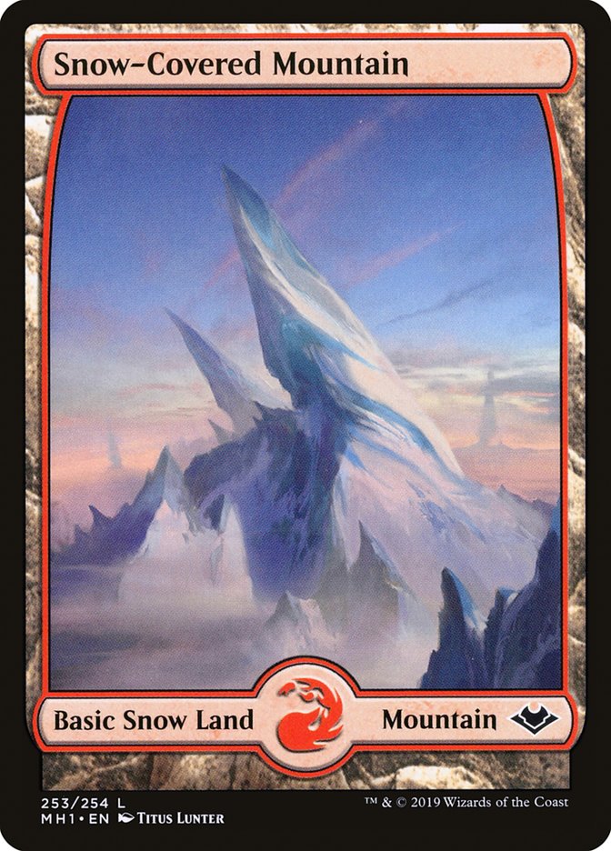 Snow-Covered Mountain [Modern Horizons] - PokeCharles PokeStore