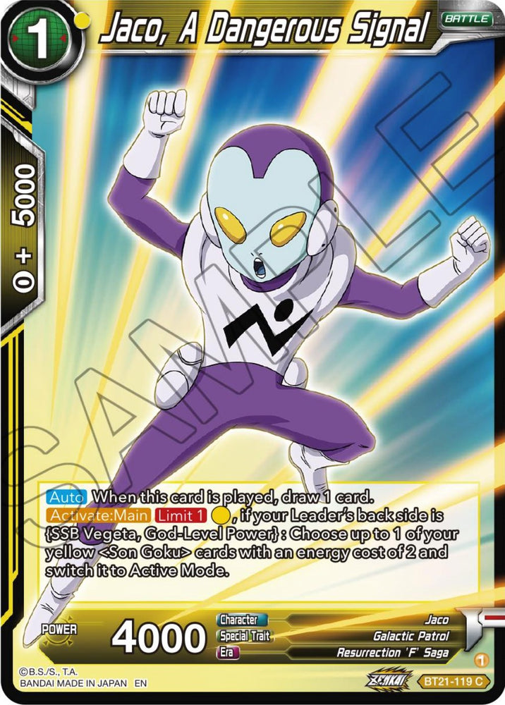 Jaco, A Dangerous Signal (BT21-119) [Wild Resurgence] - PokeCharles PokeStore