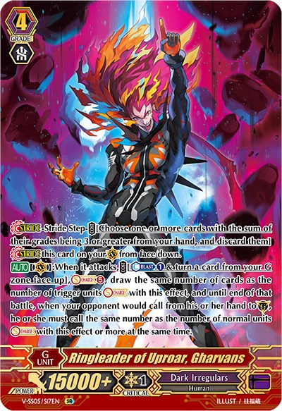 Ringleader of Uproar, Gharvans (V-SS05/S17EN) [Premium Collection 2020] - PokeCharles PokeStore