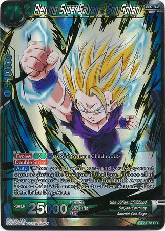 Piercing Super Saiyan 2 Son Gohan (BT2-073) [Union Force] - PokeCharles PokeStore