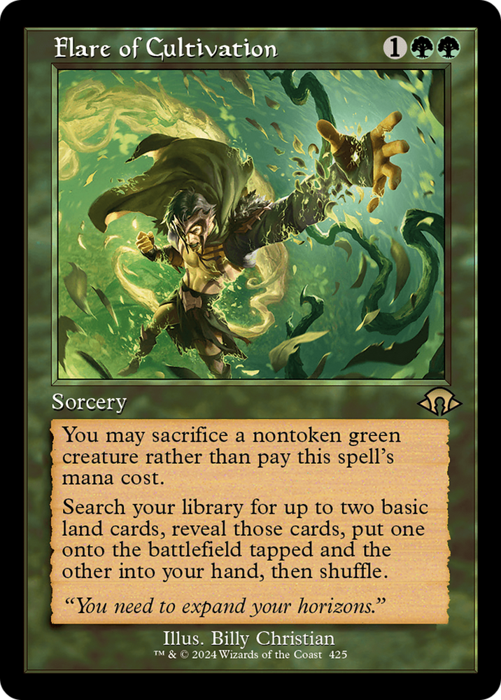 Flare of Cultivation (Retro) [Modern Horizons 3] - PokeCharles PokeStore
