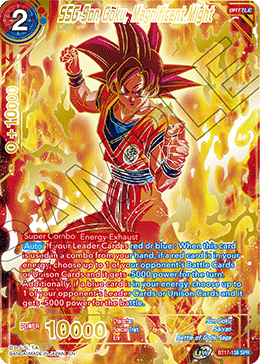 SSG Son Goku, Magnificent Might (SPR) (BT17-138) [Ultimate Squad] - PokeCharles PokeStore