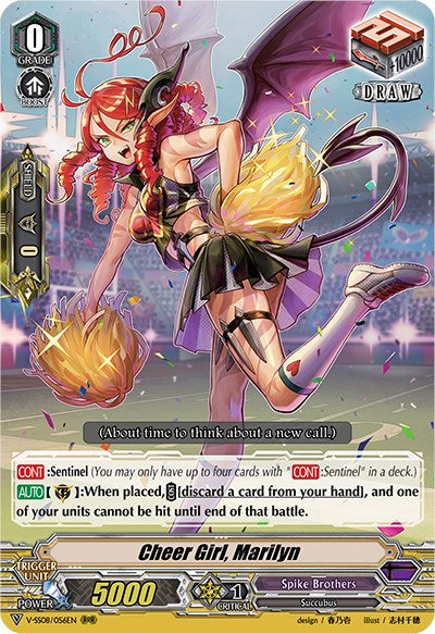 Cheer Girl, Marilyn (V-SS08/056EN) [Clan Selection Plus Vol.2] - PokeCharles PokeStore