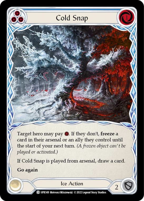 Cold Snap (Blue) [UPR149] (Uprising) - PokeCharles PokeStore