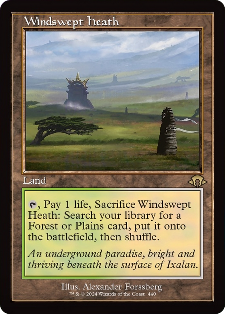 Windswept Heath (Retro) [Modern Horizons 3] - PokeCharles PokeStore