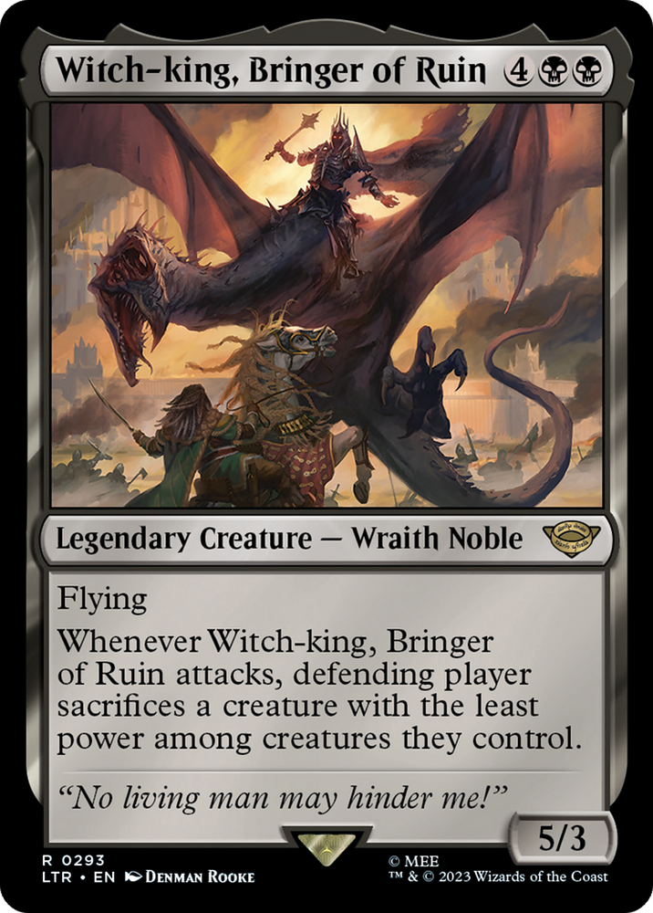 Witch-king, Bringer of Ruin [The Lord of the Rings: Tales of Middle-Earth] - PokeCharles PokeStore