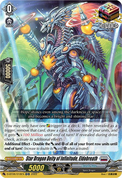 Star Dragon Deity of Infinitude, Eldobreath (D-BT06/018EN) [Blazing Dragon Reborn] - PokeCharles PokeStore