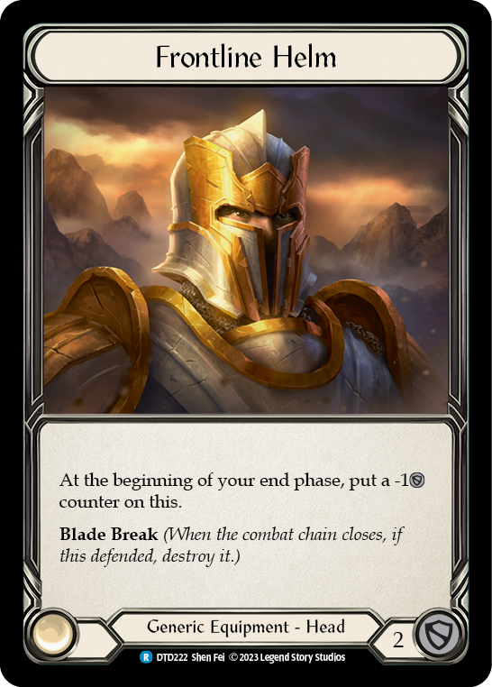 Frontline Helm [DTD222] (Dusk Till Dawn) - PokeCharles PokeStore