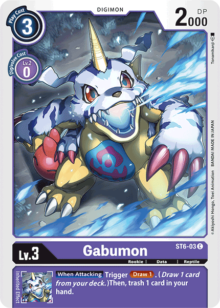 Gabumon [ST6-03] [Starter Deck: Venomous Violet] - PokeCharles PokeStore