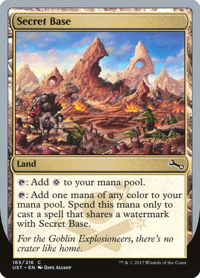 Secret Base (Dave Allsop) [Unstable] - PokeCharles PokeStore