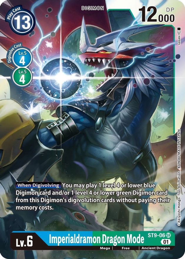 Imperialdramon Dragon Mode [ST9-06] [Starter Deck: Ultimate Ancient Dragon] - PokeCharles PokeStore