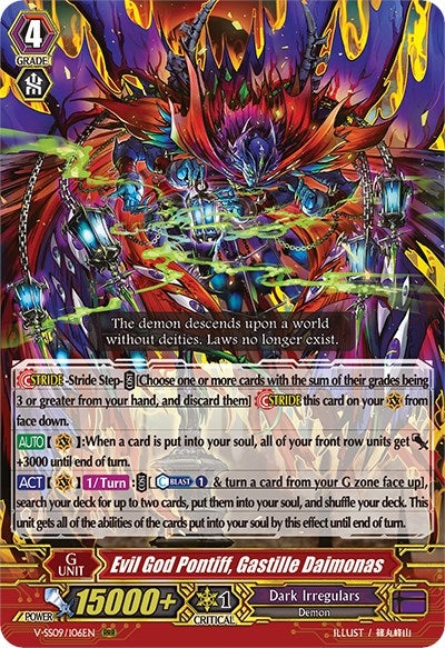 Evil God Pontiff, Gastille Daimonas (V-SS09/106EN) [Revival Selection] - PokeCharles PokeStore