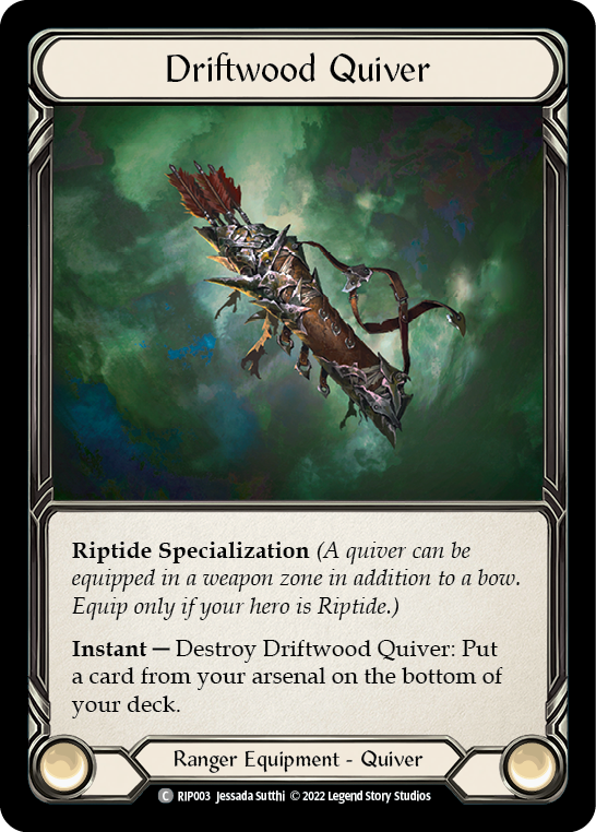 Driftwood Quiver [RIP003] (Outsiders Riptide Blitz Deck) - PokeCharles PokeStore