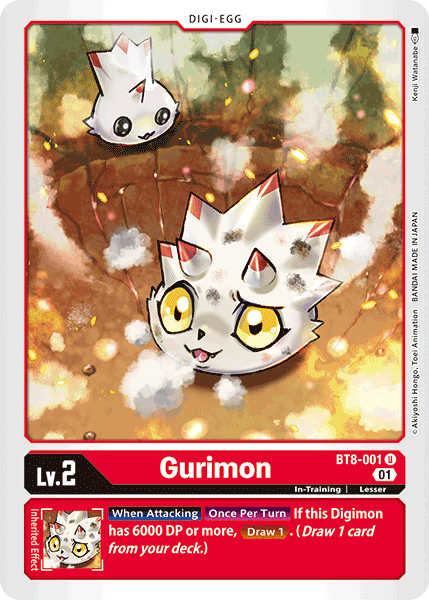 Gurimon [BT8-001] [New Awakening] - PokeCharles PokeStore