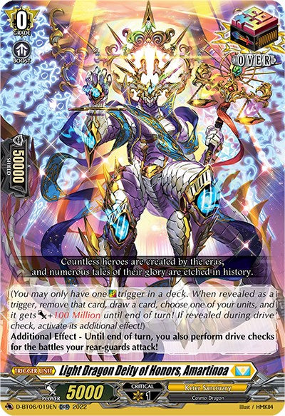 Light Dragon Deity of Honors, Amartinoa (D-BT06/019EN) [Blazing Dragon Reborn] - PokeCharles PokeStore