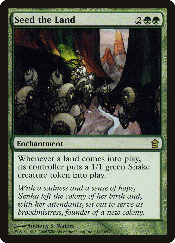 Seed the Land [Saviors of Kamigawa] - PokeCharles PokeStore