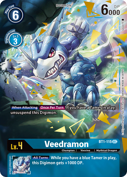 Veedramon [BT1-115] (Alternate Art) [Release Special Booster Ver.1.0] - PokeCharles PokeStore