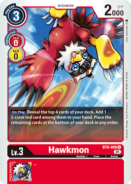 Hawkmon [BT8-009] [New Awakening] - PokeCharles PokeStore