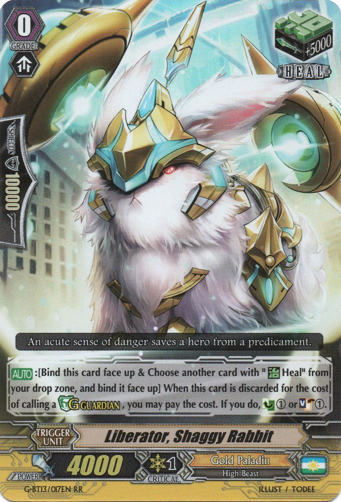 Liberator, Shaggy Rabbit (G-BT13/017EN) [Ultimate Stride] - PokeCharles PokeStore