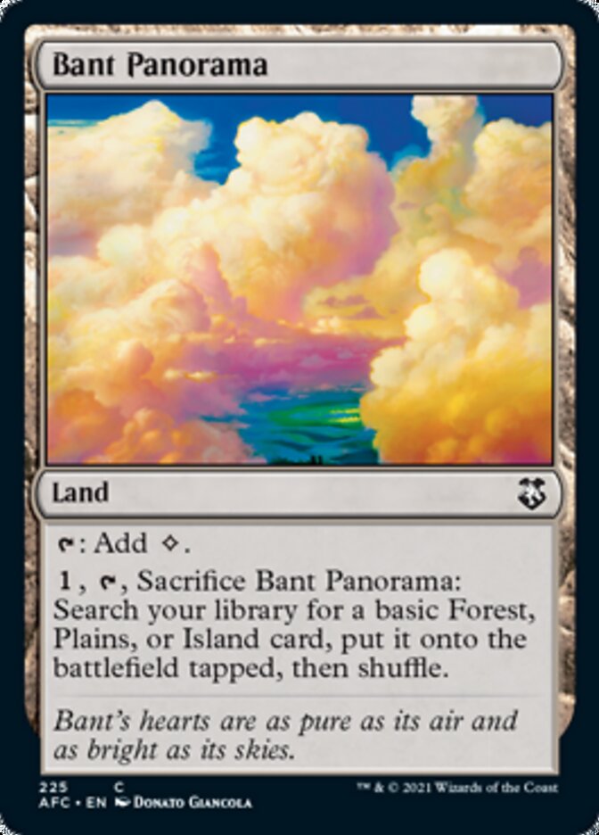 Bant Panorama [Dungeons & Dragons: Adventures in the Forgotten Realms Commander] - PokeCharles PokeStore