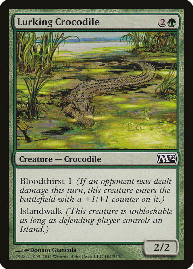 Lurking Crocodile [Magic 2012] - PokeCharles PokeStore