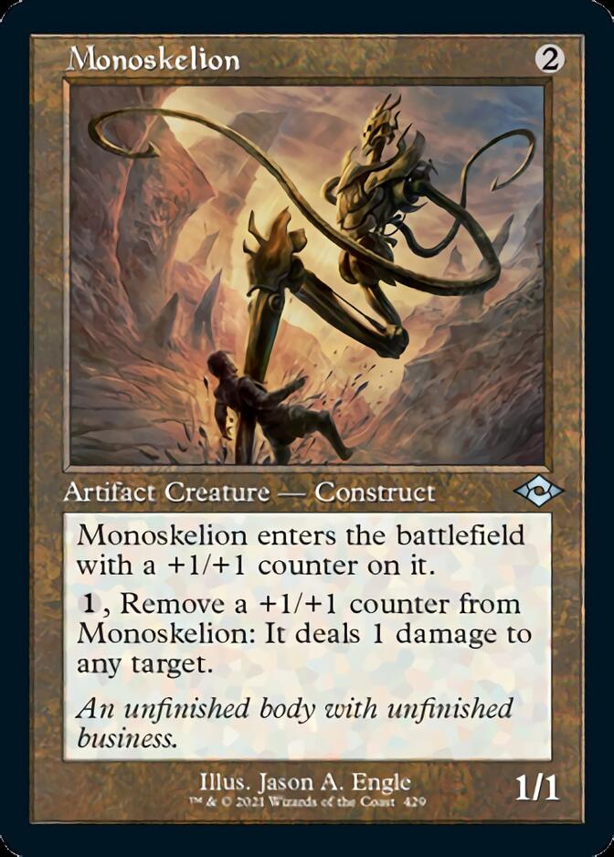 Monoskelion (Retro Foil Etched) [Modern Horizons 2] - PokeCharles PokeStore
