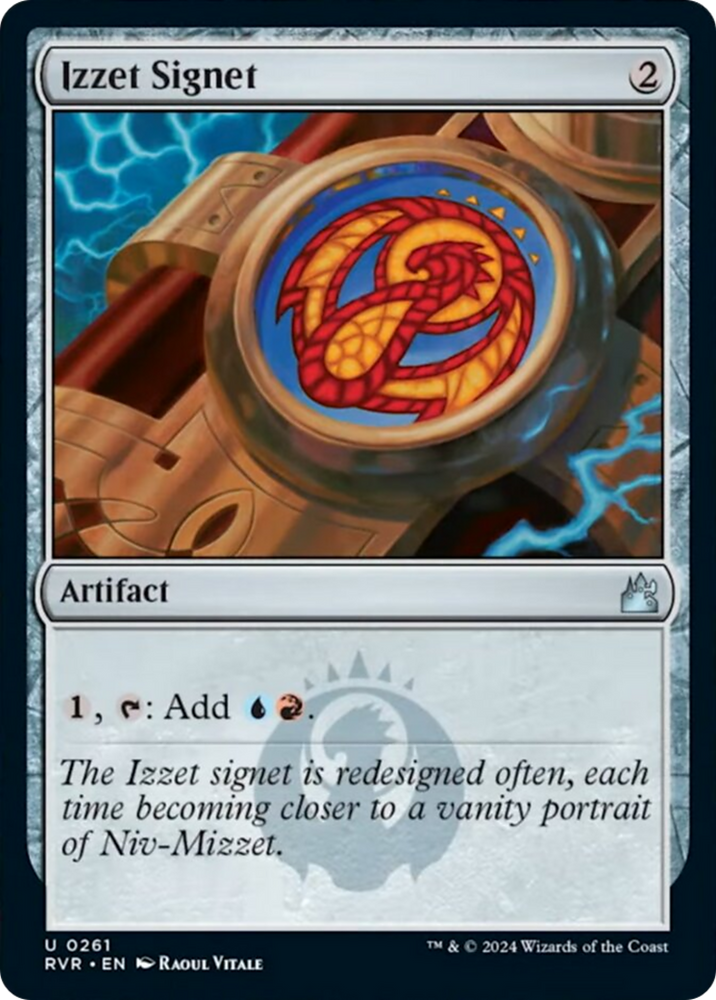 Izzet Signet [Ravnica Remastered] - PokeCharles PokeStore