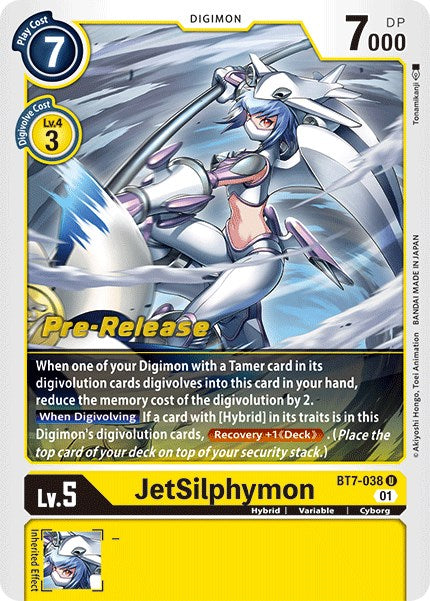 JetSilphymon [BT7-038] [Next Adventure Pre-Release Cards] - PokeCharles PokeStore