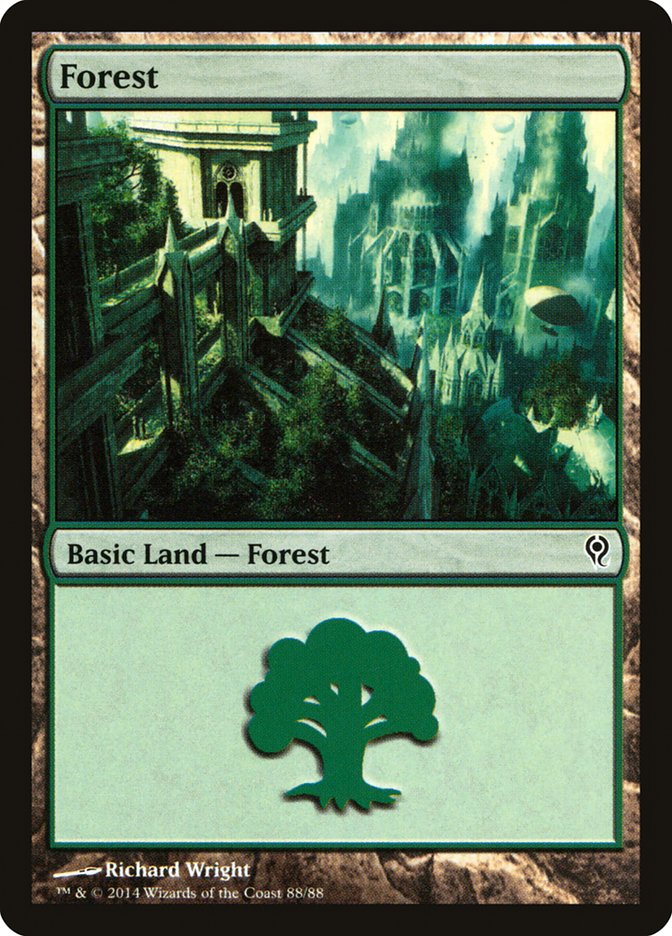 Forest (88) [Duel Decks: Jace vs. Vraska] - PokeCharles PokeStore