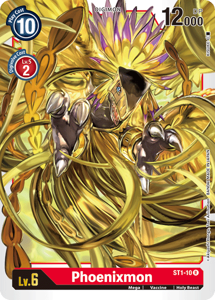 Phoenixmon [ST1-10] [Starter Deck: Gaia Red] - PokeCharles PokeStore