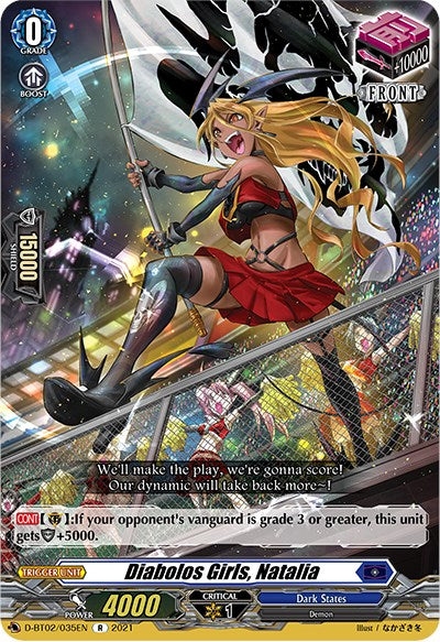 Diabolos Girls, Natalia (D-BT02/035EN) [A Brush with the Legends] - PokeCharles PokeStore