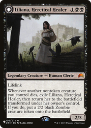 Liliana, Heretical Healer // Liliana, Defiant Necromancer [Secret Lair: From Cute to Brute] - PokeCharles PokeStore