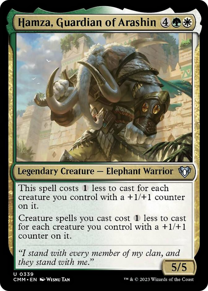 Hamza, Guardian of Arashin [Commander Masters] - PokeCharles PokeStore