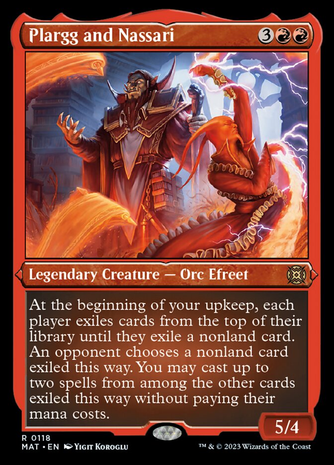 Plargg and Nassari (Foil Etched) [March of the Machine: The Aftermath] - PokeCharles PokeStore