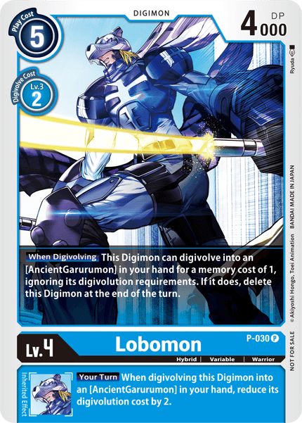 Lobomon [P-030] [Promotional Cards] - PokeCharles PokeStore