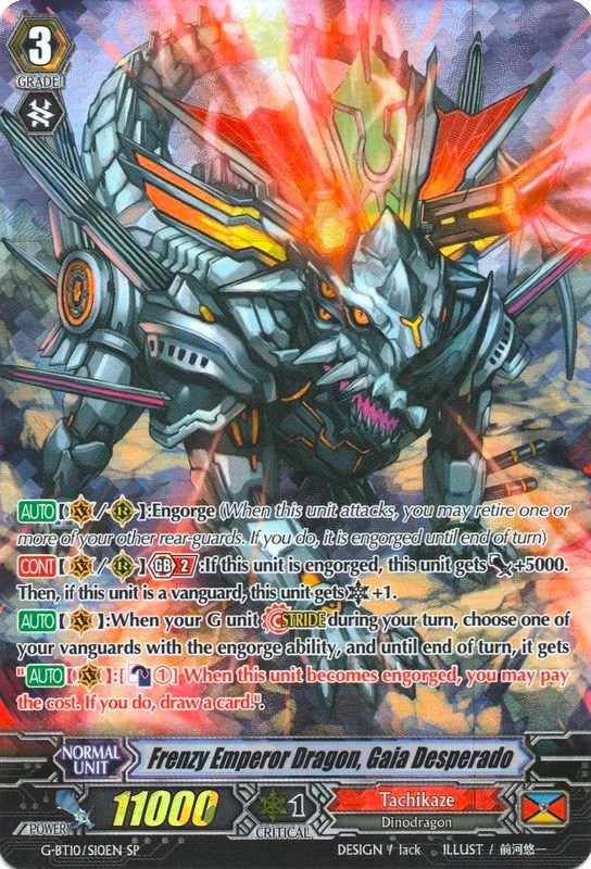 Frenzy Emperor Dragon, Gaia Desperado (G-BT10/S10EN) [Raging Clash of the Blade Fangs] - PokeCharles PokeStore