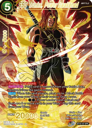 SSG Trunks, Power Awakened (SPR) (BT16-107) [Realm of the Gods] - PokeCharles PokeStore