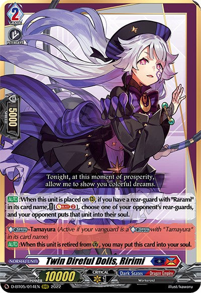 Twin Direful Dolls, Ririmi (D-BT05/014EN) [Triumphant Return of the Brave Heroes] - PokeCharles PokeStore
