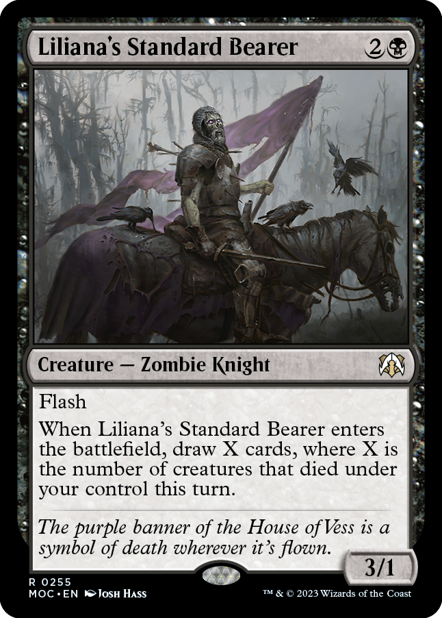 Liliana's Standard Bearer [March of the Machine Commander] - PokeCharles PokeStore