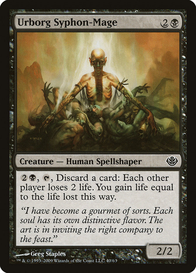 Urborg Syphon-Mage [Duel Decks: Garruk vs. Liliana] - PokeCharles PokeStore