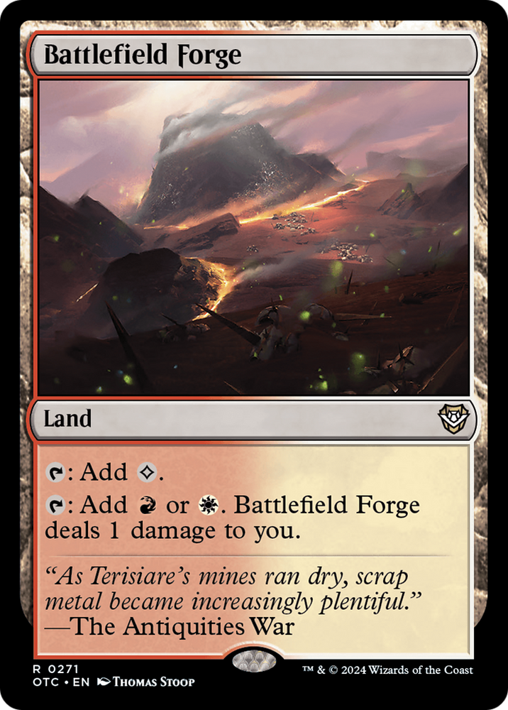 Battlefield Forge [Outlaws of Thunder Junction Commander] - PokeCharles PokeStore