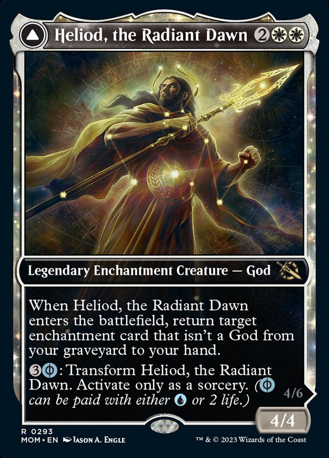 Heliod, the Radiant Dawn // Heliod, the Warped Eclipse (Showcase Planar Booster Fun) [March of the Machine] - PokeCharles PokeStore