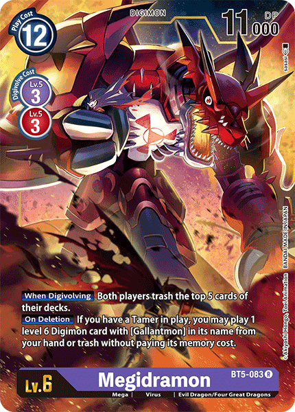 Megidramon [BT5-083] [Battle of Omni] - PokeCharles PokeStore