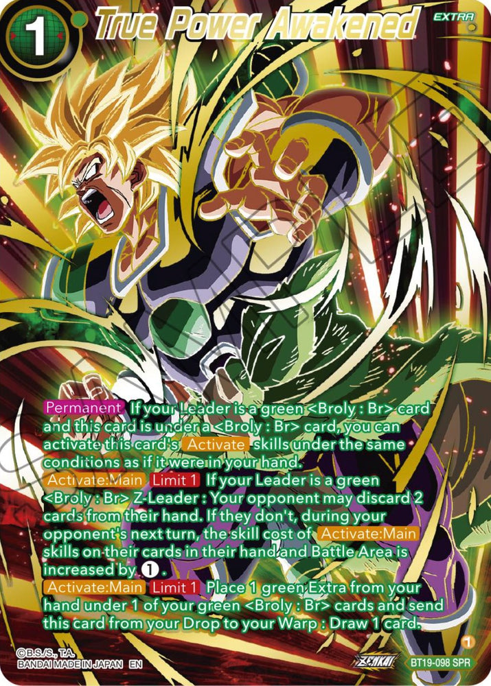 True Power Awakened (SPR) (BT19-098) [Fighter's Ambition] - PokeCharles PokeStore