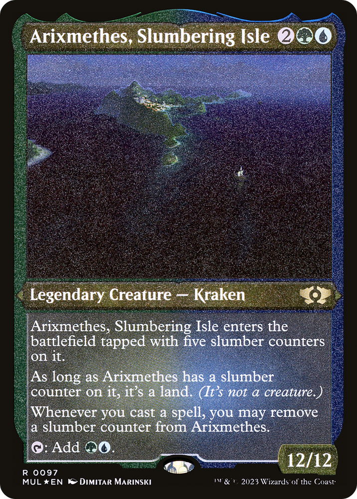 Arixmethes, Slumbering Isle (Foil Etched) [Multiverse Legends] - PokeCharles PokeStore